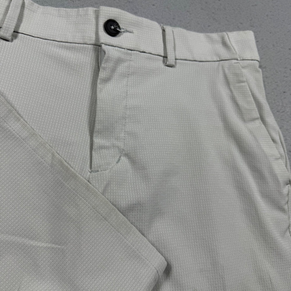 Kjus Mens Trade Wind Shorts Beige Tan Technical Golf Regular Fit Size 32
